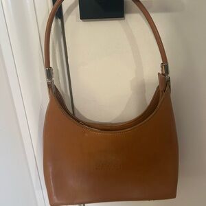 Faux Gucci Brown Leather Shoulder Bag